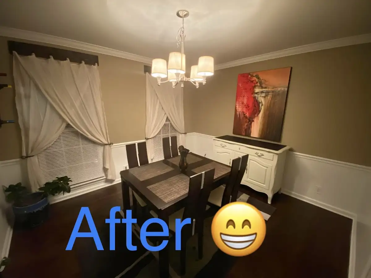 Professional dining room restoration after water damage in York